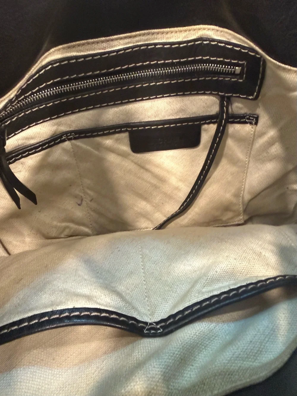 Michael Kors Black Leather Hobo Shoulder Bag Buckle Y2K Slouchy